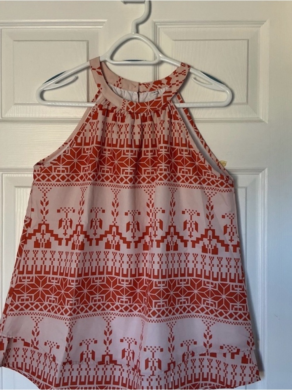 Pretty Patterned Halter Top